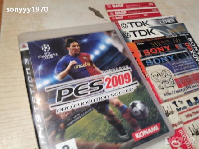 SONY PS3 GAME PES 2009 1406261002H1E3R, снимка 5 - Игри за PlayStation - 54899080