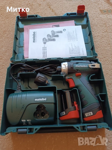 METABO акумулаторна бормашина/винтоверт PowerMaxx BS