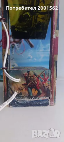 Настолна лампа на тема Iron Maiden, снимка 3 - Настолни лампи - 55309511