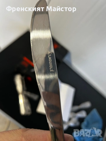 Комплект прибори за хранене, снимка 4 - Прибори за хранене, готвене и сервиране - 54128532