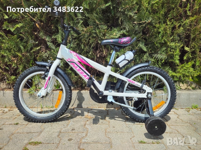 Детско колело/велосипед 16 цола, снимка 2 - Велосипеди - 54550442
