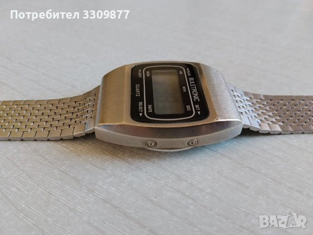 Лот ретро часовници Buletronic и Timeton, снимка 5 - Мъжки - 55079528