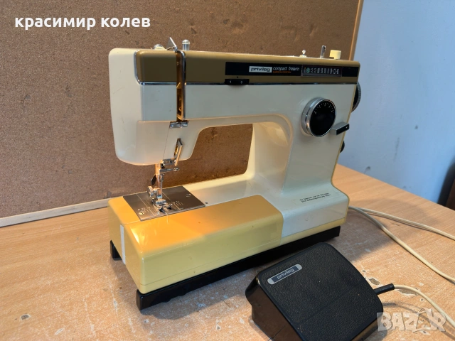 шевна машина "Privileg Compact Freiarm", снимка 3 - Шевни машини - 55001323