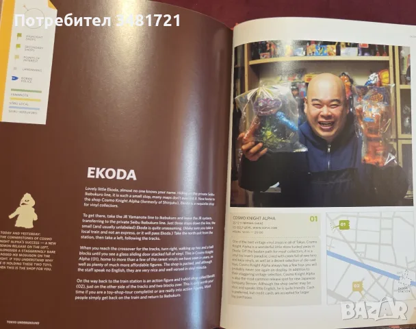 Tokyo Underground. Toy and Design Culture in Tokyo., снимка 12 - Пътеводители, карти и атласи - 55361508
