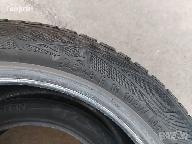 2бр.зимни гуми 245/45/19 Vredestein, снимка 4 - Гуми и джанти - 55578208