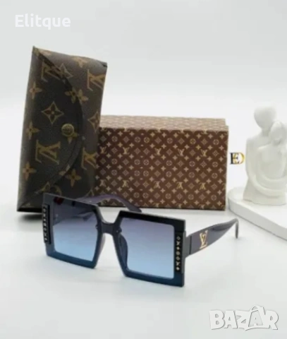 очила celine Louis Vuitton Gucci с ув защита, калъф, кутия и кърпичка на марката , снимка 6 - Слънчеви и диоптрични очила - 54401892
