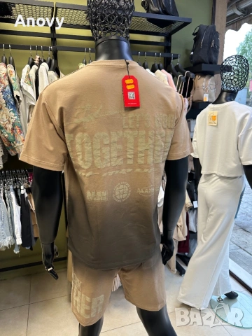 Oversize – Бежов сет – 35€ 🔥 , снимка 3 - Тениски - 54368558