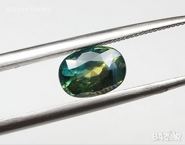 Рядък ненагряван многоцветен сапфир 1,41 карата! Сертификат!, снимка 6 - Други - 54197078