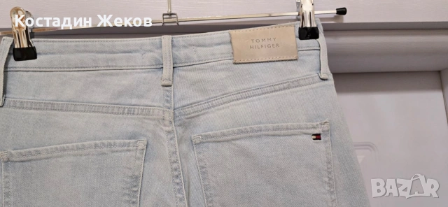 Дамски оригинални дънки. Като нови. TOMMY HILFIGER , снимка 3 - Дънки - 54477191