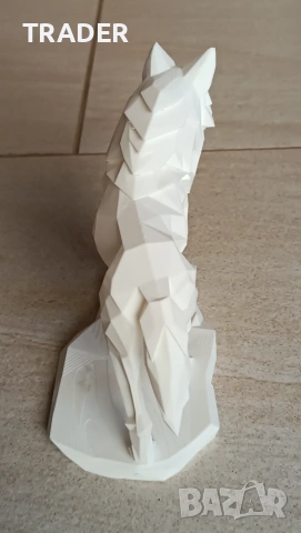 3D статуетка вълк , снимка 6 - Статуетки - 29969361