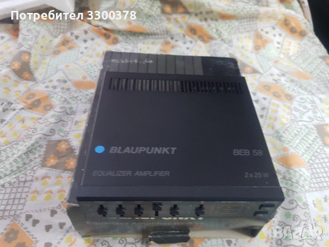 aв то еквалайзер blaupunkt beb 58, снимка 2 - Еквалайзери - 54977652