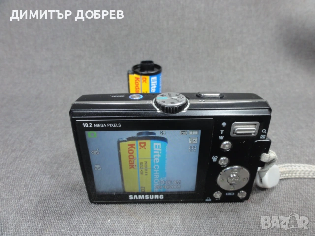ЦИФРОВ ФОТОАПАРАТ SAMSUNG L210 10.2MP CCD DIGITAL CAMERA Y2K RETRO DIGICAM, снимка 11 - Фотоапарати - 54712457
