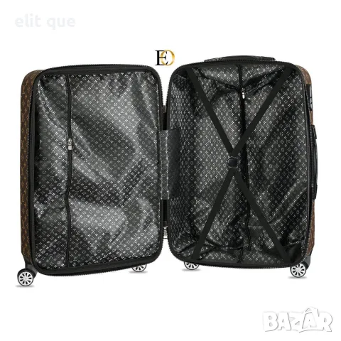 куфари в два размер Louis Vuitton Burberry , снимка 7 - Куфари - 55428846