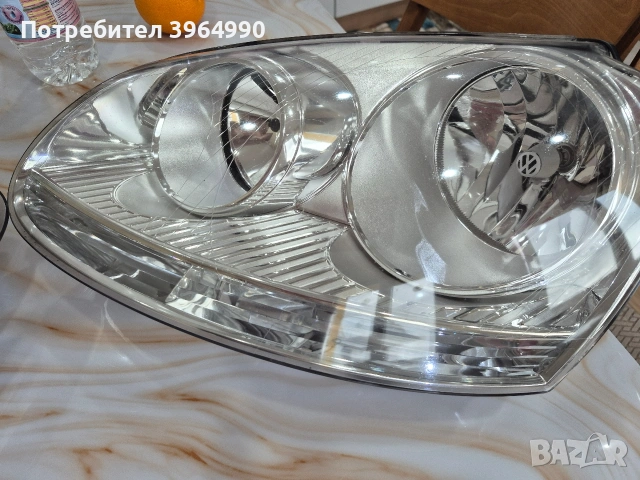 Кристални Оригинални Неразличими от нови фарове за ГОЛФ 5, снимка 2 - Части - 54644924