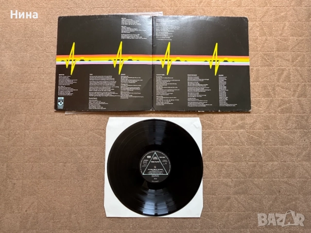 The dark side of the moon - Pink Floyd(LP), снимка 2 - Грамофонни плочи - 30329176