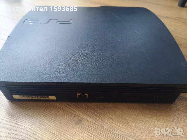 Халнат PS3 Slim + 2 джойстика + 16 игри, снимка 4 - PlayStation конзоли - 53953050
