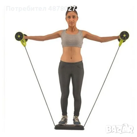 Фитнес уред за дома за правене на коремни преси M & M MARS Revoflex Xtreme / Размер на артикула: 31 , снимка 3 - Фитнес уреди - 55540593