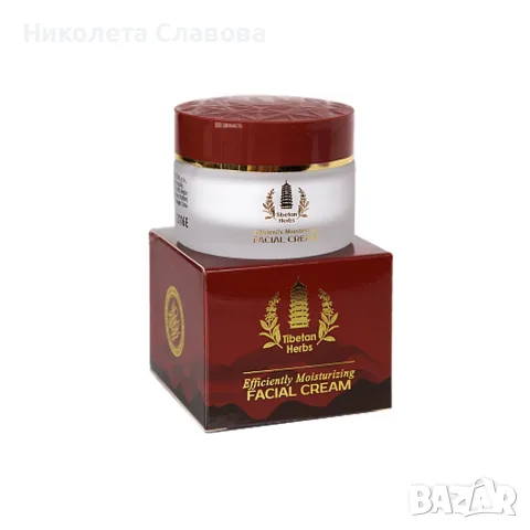 Хидратиращ крем за лице „Tibetan Herbs”, 50 гр