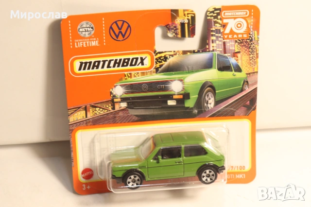 MATCHBOX VW GOLF GTI ИГРАЧКА КОЛИЧКА МОДЕЛ, снимка 3 - Колекции - 54809775