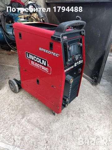 Комбиниран заваръчен апарат Lincoln speedtec 215 c Mig mag,телоподаващо,MMA,Tig , снимка 4 - Други машини и части - 54596377