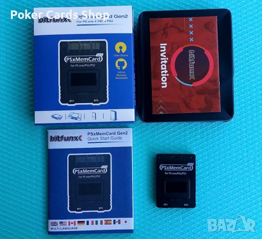 PSxMemCard – Gen2 & BitFunX за Playstation: PS1 и PS2