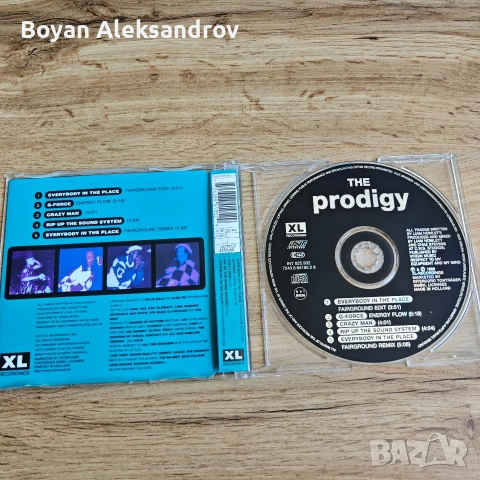 The Prodigy – Everybody In The Place (1992) [CD], снимка 2 - CD дискове - 54999373