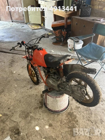 продава се кросов мотор Honda qr50, снимка 3 - Мотоциклети и мототехника - 55603573