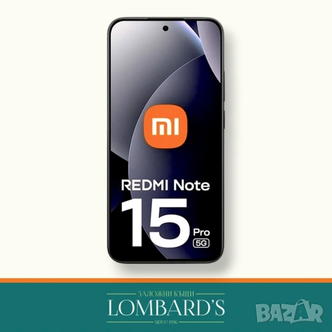 Xiaomi Redmi Note 15 Pro 5G 256GB 8RAM, N: 3167201ⓕ