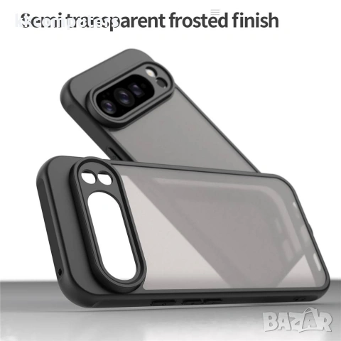 Google Pixel 10 Pro XL Калъф - Матов, PC+TPU, Въздушни възглавници, 4 цвята, снимка 7 - Калъфи, кейсове - 55112468