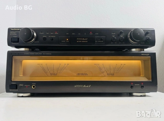 Technics SE-A1000MK2& Technics SU-C1000MK2, снимка 2 - Ресийвъри, усилватели, смесителни пултове - 53968565