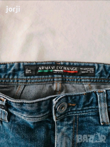 Оригинални дънки Armani Exchange Skinny Denim, снимка 4 - Дънки - 55079657