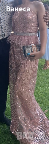 Официална рокля Lorreti(Хс,С,М), снимка 4 - Рокли - 53665862