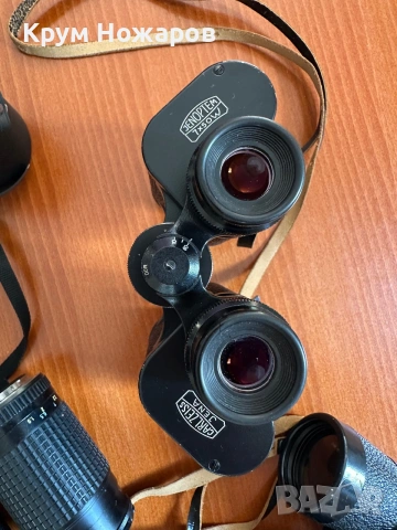 CARL ZEISS 7x50 в добро състояние с кожена чантичка ,цена-169€, снимка 2 - Оборудване и аксесоари за оръжия - 55230074