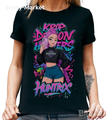 Тениска K pop Demon Hunters