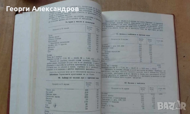 ВЕГЕТАРИАНСКАТА БИБЛИЯ на България - Сборник рецепти за безмесни ястия за заведенията за обществено , снимка 4 - Кулинария - 55240829