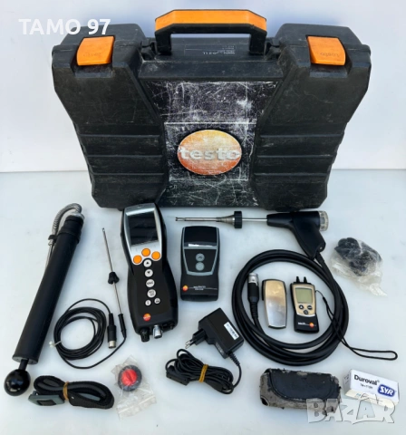 TESTO 330-2 LL - Газ анализатор пълен комплект отличен!