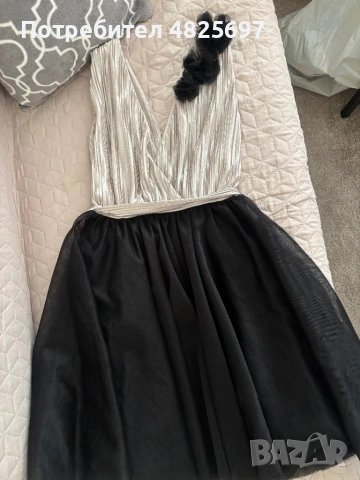 Christine fashion - рокля от тюл и солей шита по техен модел носена веднъж за повод 