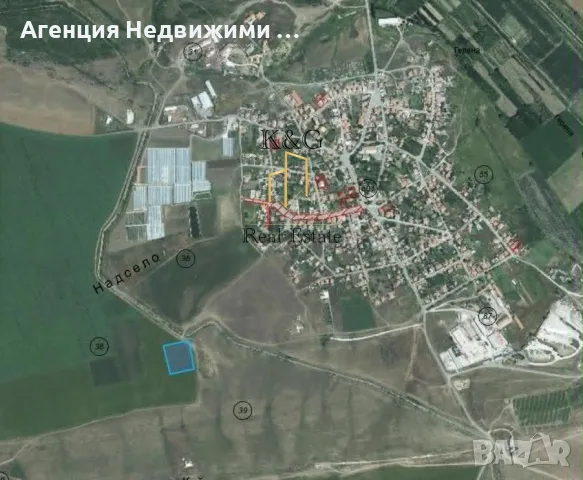 Парцел в с. Тънково , общ. Несебър 
