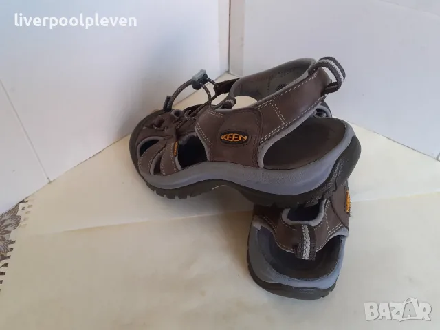 👉Keen waterproof Original 40 ест.кожа сандали, снимка 4 - Мъжки сандали - 55502037