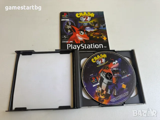   Crash Bandicoot 2 Cortex Strikes Back за PS1, снимка 3 - Игри за PlayStation - 55656881