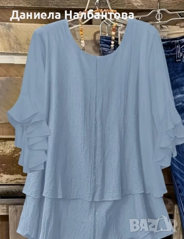 Блузка 4XL , снимка 2 - Туники - 54798184