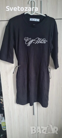 Off White спортна рокля , снимка 7 - Рокли - 54052258