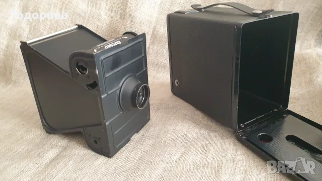 Старинен фотоапарат Agfa / Куб/ , снимка 2 - Антикварни и старинни предмети - 55424184
