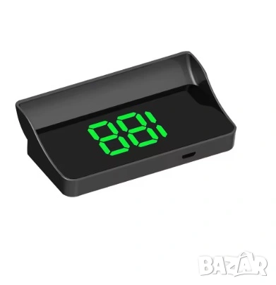 Километраж с GPS, автомобилен цифров скоростомер, LED дисплей, HUD Display, ХУД, Универсален