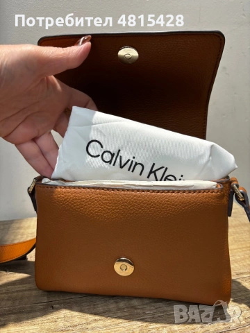 Дамска чанта Calvin Klein, снимка 8 - Чанти - 54395441