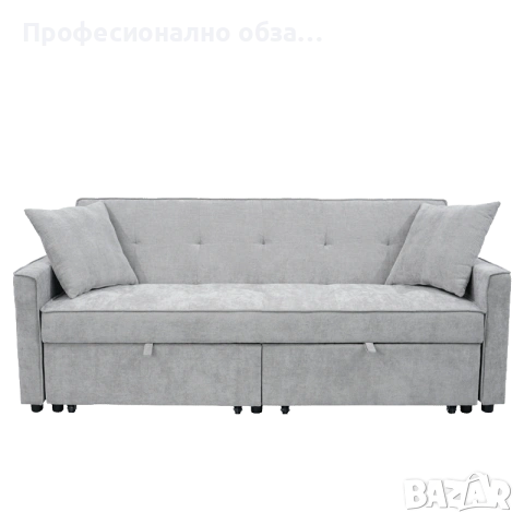 Мултифункционален диван 3местен-ъглов диван-разтегателен троен удобен диван ъглов, снимка 3 - Дивани и мека мебел - 55056040