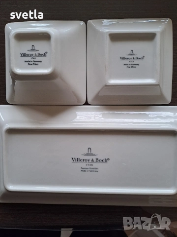 Сервиз за суши на "Villeroy &Boch"., снимка 2 - Сервизи - 54991006