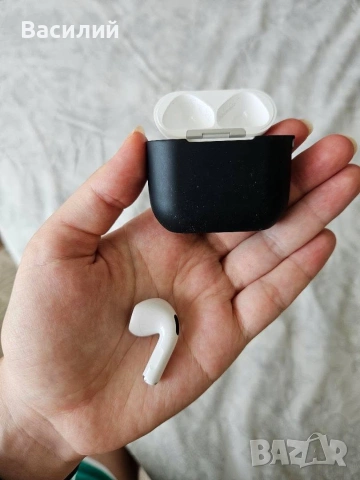 AirPods 4 – ляв слушалка и кейс, десният липсва, снимка 5 - Безжични слушалки - 55033212