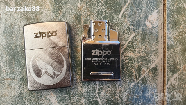 Газова запалка Зипо Zippo Вълк, снимка 6 - Запалки - 54283420