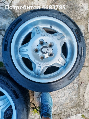17" Джанти Мотор спорт с гуми за Бмв, снимка 7 - Гуми и джанти - 54745726